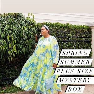SPRING SUMMER PLUS SIZE MYSTERY BOX 5 PIECES